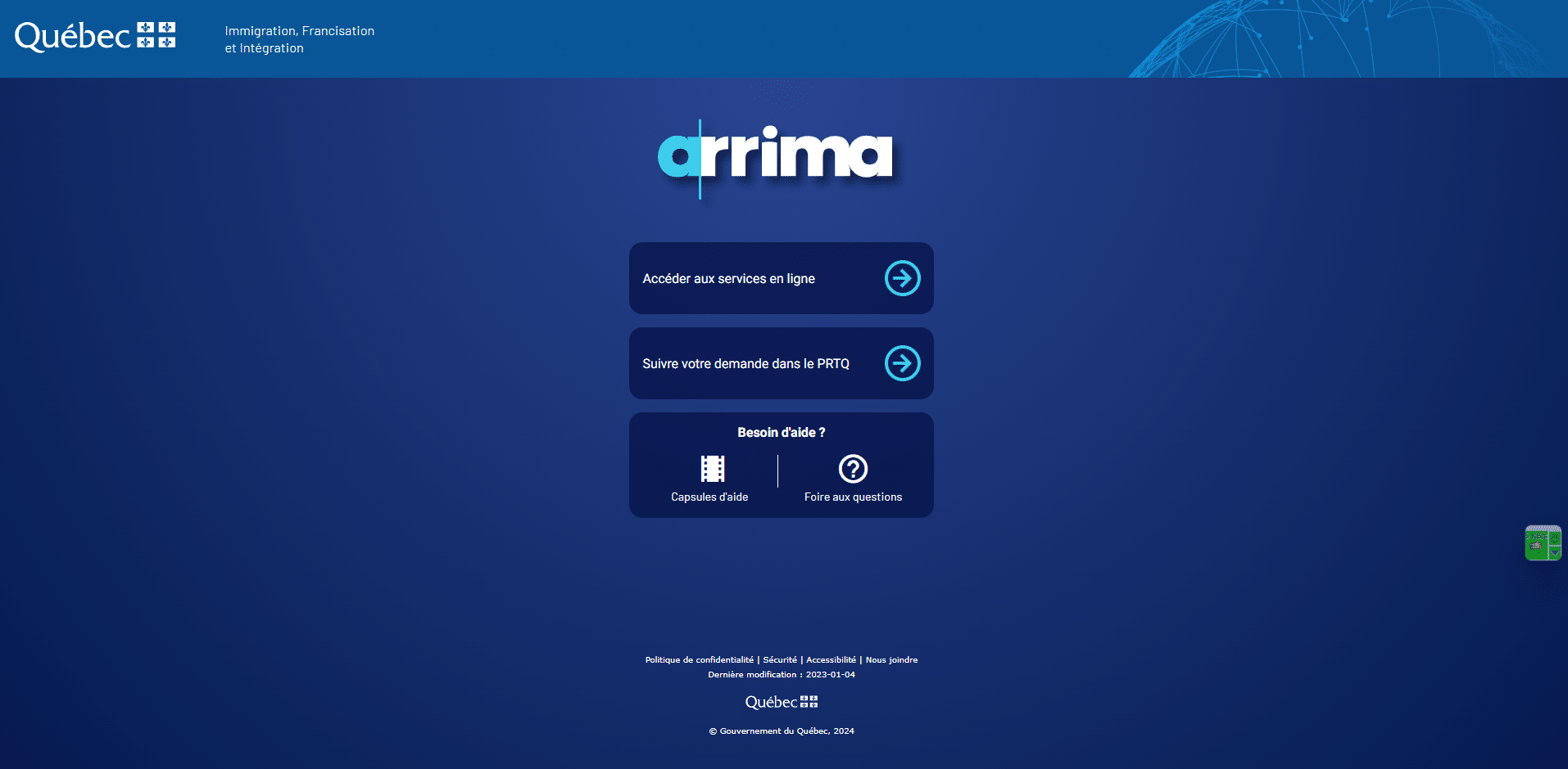 créer un compte Arrima en 2024